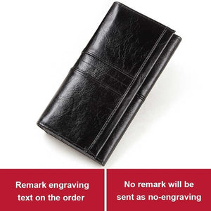 GZCZ RFID Leather Women Clutch Wallet Fashion Long Style Female Coin Purse Portomonee Clamp For Phone Bag Ladies Handy Purse