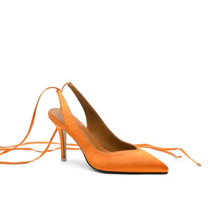 Spring 2020 new style pointed toe high heel strap women's evening dress party shoes