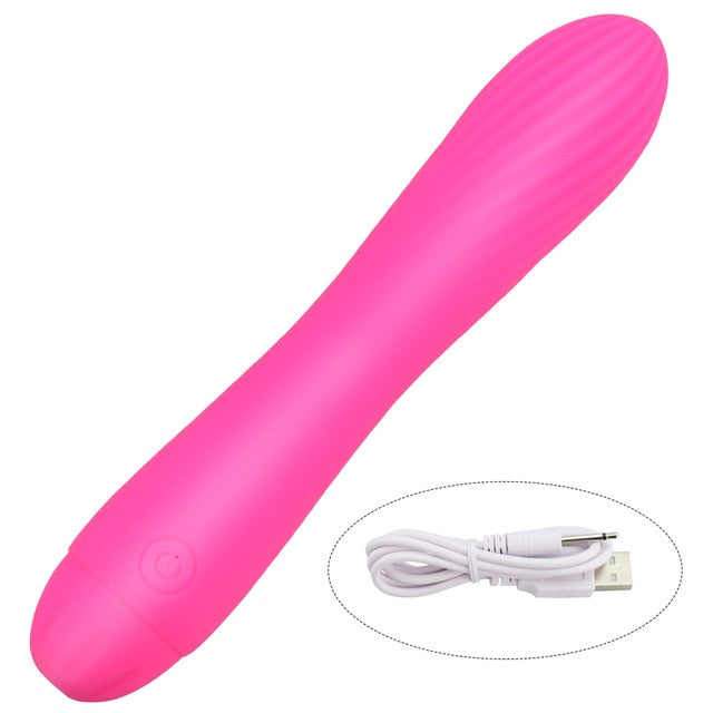 Dildo Vibrator Clitoris Sex Toys for Women Thread Massager G Spot Pussy Vagina Stimulator Adult Toys USB Rechargeable Waterproof