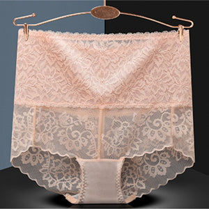 High Waist Panties Women Underwear Sexy Lace Panties Bodyshaper Female Underpants Floral Briefs Tall Waist Lingerie Dropshipping