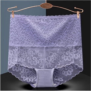 High Waist Panties Women Underwear Sexy Lace Panties Bodyshaper Female Underpants Floral Briefs Tall Waist Lingerie Dropshipping