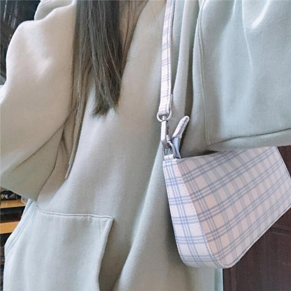 Gusure 2020 hot sale vintage retro bags designer ladies hand bag French plaid red bag woman elegant bolsa feminina shoulder bag