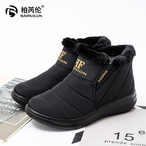 Women Boots Winter Shoes Woman  Warm Snow Boots Women Ankle Boots For Female Winter Shoes Botas Mujer Plush Booties  Waterproof