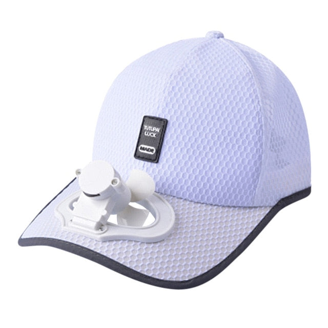 JAYCOSIN Summer Fan Cooling Baseball Cap Hat USB Charging Breathable Shade brand new Sunscreen Hat sun hats for women july 12