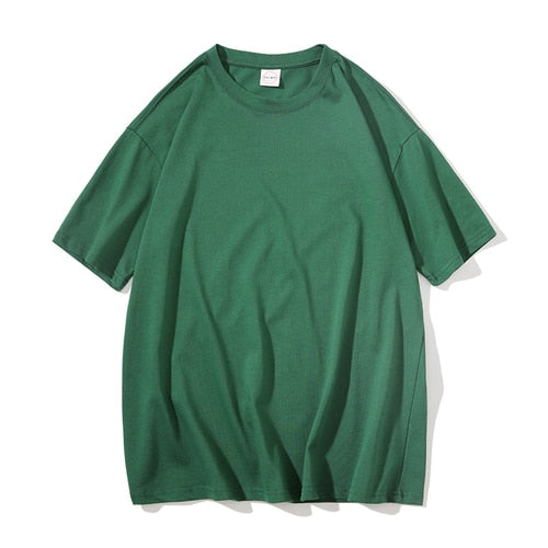 LEGIBLE 2020 Summer short sleeve T-Shirt  Women Tee Shirt  Loose Solid Basic T Shirt Women Casual O-neck Hipster Tshirt Top 5XL