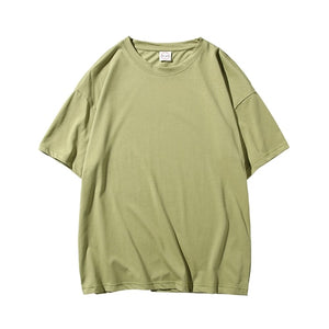 LEGIBLE 2020 Summer short sleeve T-Shirt  Women Tee Shirt  Loose Solid Basic T Shirt Women Casual O-neck Hipster Tshirt Top 5XL