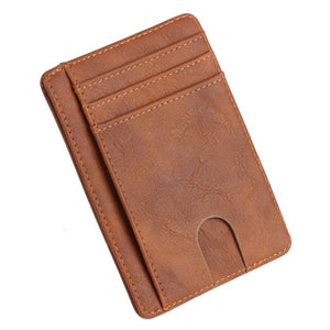 KUDIAN BEAR Rfid Men Wallet Small Leather Credit Card Holder Business Male Mini Wallets Purse Women Porta Tarjetas BID251 PM49