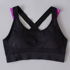 New Sexy Seamless quick-drying women bra gathered no steel ring  fitness underwear Push up bra for women puls size soutien gorge