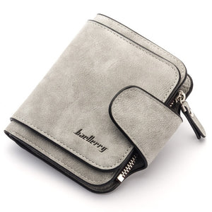 Baellerry Women's Wallet Leather Female Purse For Women Coins Pocket Card Holder Money Bags Casual Long Lady Clutch Phone Wallet