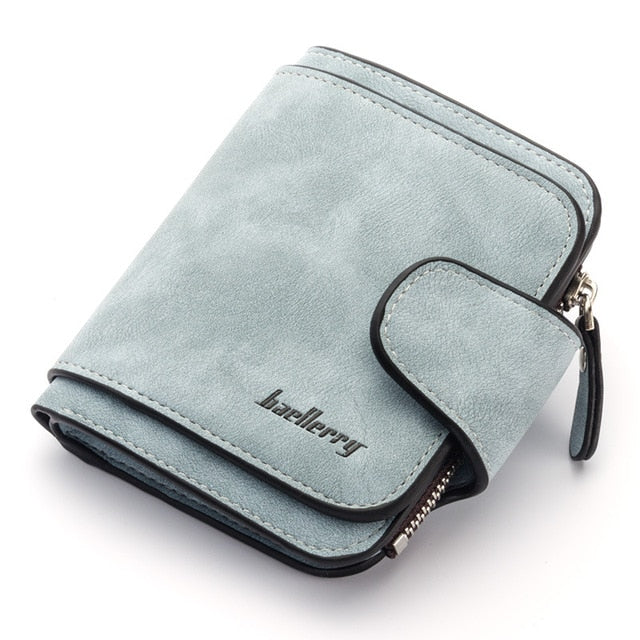 Baellerry Women's Wallet Leather Female Purse For Women Coins Pocket Card Holder Money Bags Casual Long Lady Clutch Phone Wallet