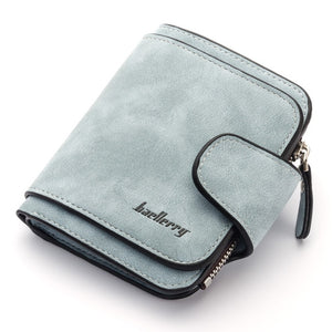 Baellerry Women's Wallet Leather Female Purse For Women Coins Pocket Card Holder Money Bags Casual Long Lady Clutch Phone Wallet