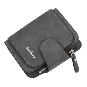 Baellerry Women's Wallet Leather Female Purse For Women Coins Pocket Card Holder Money Bags Casual Long Lady Clutch Phone Wallet