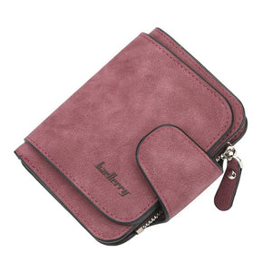 Baellerry Women's Wallet Leather Female Purse For Women Coins Pocket Card Holder Money Bags Casual Long Lady Clutch Phone Wallet
