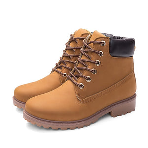 2020 Hot New Autumn Early Winter Shoes Women Flat Heel Boots Fashion Keep warm Women's Boots Brand Woman Ankle Botas Camouflage