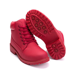2020 Hot New Autumn Early Winter Shoes Women Flat Heel Boots Fashion Keep warm Women's Boots Brand Woman Ankle Botas Camouflage