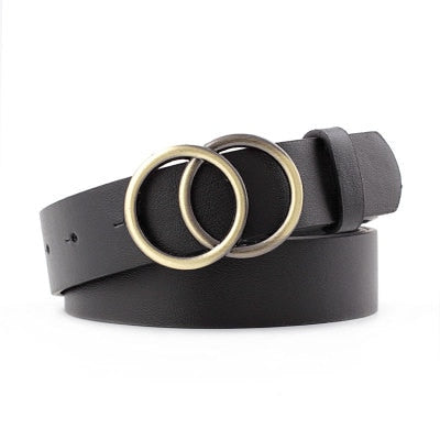 2020 luxury fashion new Round buckle belt women casual belt ladies jeans with fashion dress belt designer belts for women
