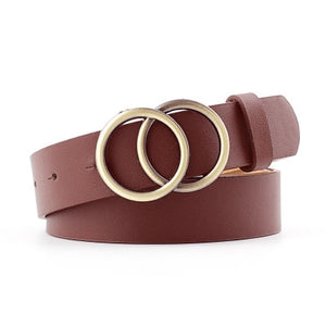 2020 luxury fashion new Round buckle belt women casual belt ladies jeans with fashion dress belt designer belts for women
