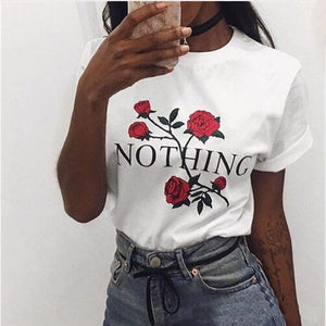 Brand New Arrivals Harajuku Summer T Shirt Women Fashion Love Printed T-shirt Woman Tops Tee Casual Plus Size Female T-shirts
