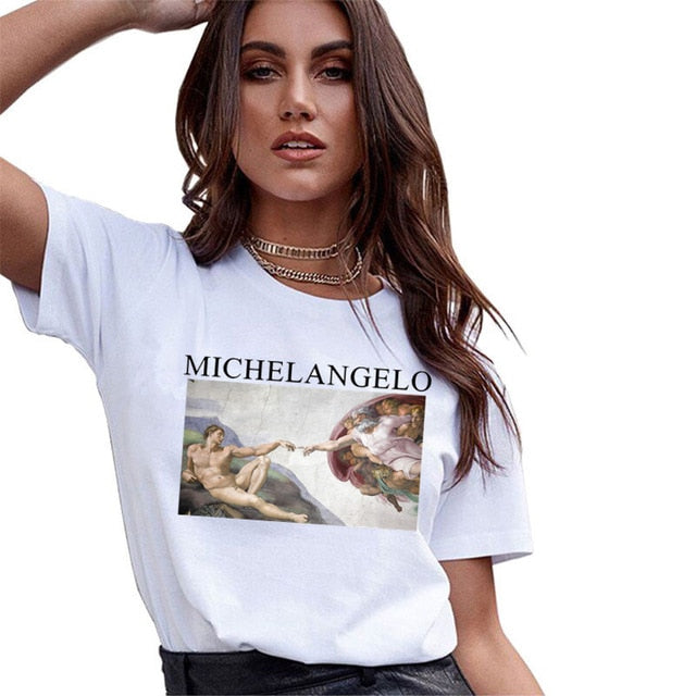 Brand New Arrivals Harajuku Summer T Shirt Women Fashion Love Printed T-shirt Woman Tops Tee Casual Plus Size Female T-shirts