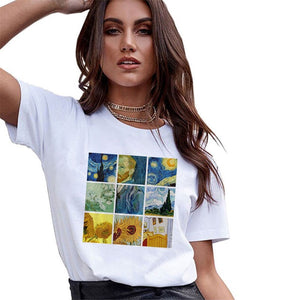 Brand New Arrivals Harajuku Summer T Shirt Women Fashion Love Printed T-shirt Woman Tops Tee Casual Plus Size Female T-shirts