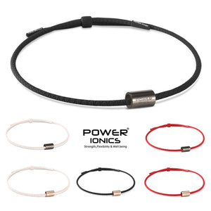 【FDA Registration】Power Ionics 3000 Anions Health Fashion Women Men Sports Titanium Bio Silicone Necklace Pendant Free Lettering