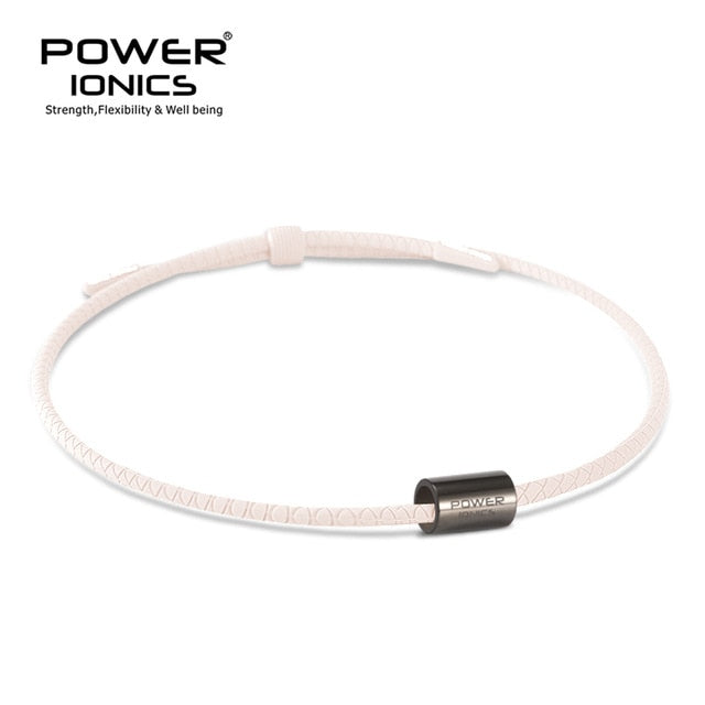 【FDA Registration】Power Ionics 3000 Anions Health Fashion Women Men Sports Titanium Bio Silicone Necklace Pendant Free Lettering