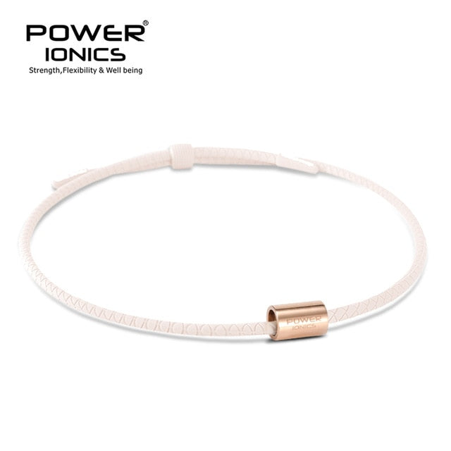 【FDA Registration】Power Ionics 3000 Anions Health Fashion Women Men Sports Titanium Bio Silicone Necklace Pendant Free Lettering