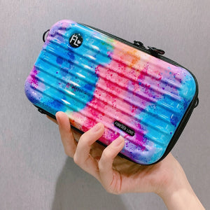 Luxury Hand bags  for Women 2020 New Suitcase Shape Totes Fashion Small Luggage Bag Women Famous Brand Clutch Bag Top-handle