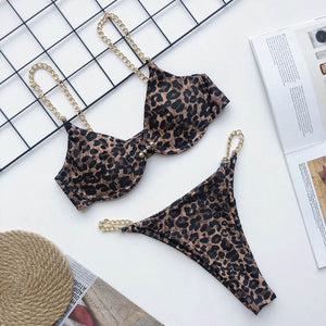 2020 New high cut thong bathing suit high waist swimsuit Solid swimwear women Brazilian Biquini swim beach micro bikini set