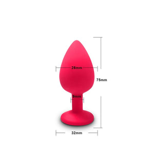 Soft Silicone Anal Butt Plug Prostate Massager Adult Gay Products Anal Plug Mini Erotic Bullet Vibrator Sex Toys for Men Women