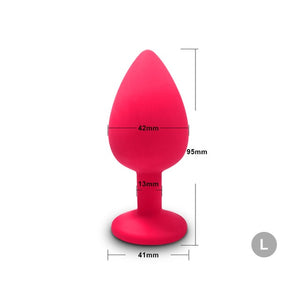 Soft Silicone Anal Butt Plug Prostate Massager Adult Gay Products Anal Plug Mini Erotic Bullet Vibrator Sex Toys for Men Women