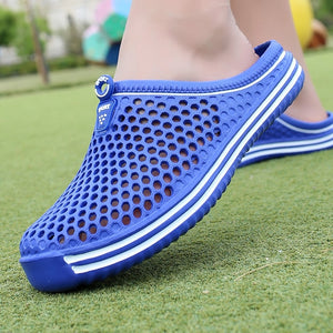 POLALI womens sandals 2020 Summer Sandals Fashion Hollow Out Breathable Beach Slippers Flip Flops EVA Massage Slippers Sandals