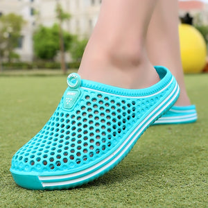 POLALI womens sandals 2020 Summer Sandals Fashion Hollow Out Breathable Beach Slippers Flip Flops EVA Massage Slippers Sandals