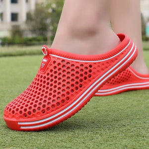 POLALI womens sandals 2020 Summer Sandals Fashion Hollow Out Breathable Beach Slippers Flip Flops EVA Massage Slippers Sandals