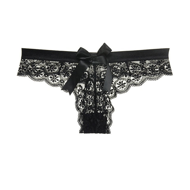 Amazing Women Lingerie G String Lace Underwear Femal Sexy T-back Thong Sheer Panties Japan Style Hot Sale Transparent Knickers