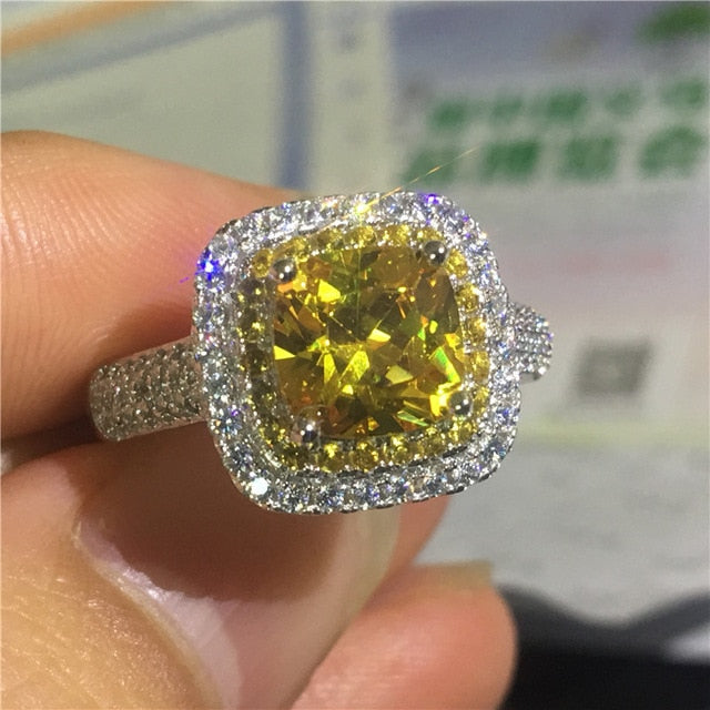 40 Styles Promise ring Real 925 Sterling silver AAAAA Cz Stone Statement Party Wedding Band Rings for women Engagement Jewelry