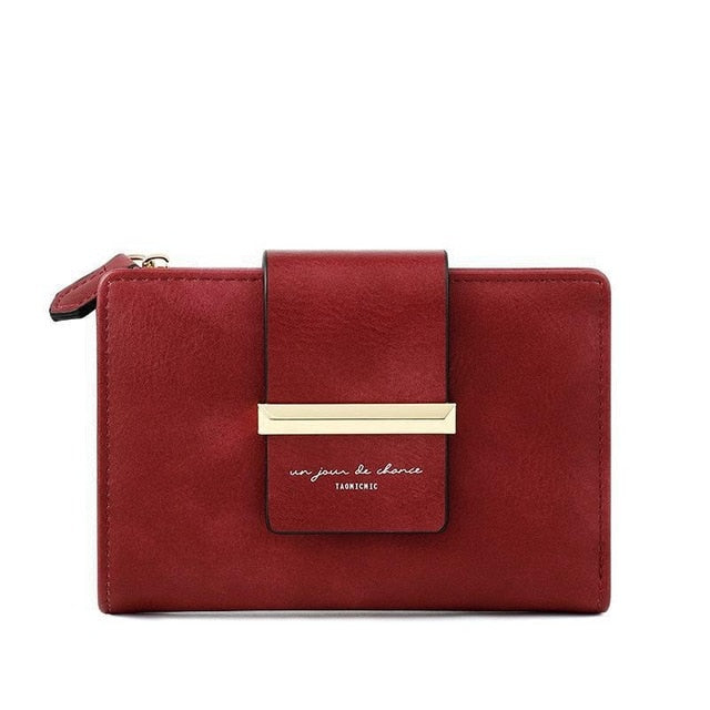 Unishow Multifuncation Wallet Women Small Female Purse Short Brand Designer Ladies Wallet Yellow Women Purse Girl Coin Pocket