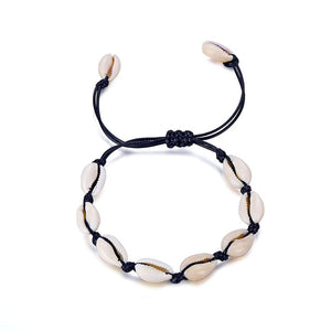 IPARAM Bohemia Vintage Shell Rope Chain Bracelet Women Beach Sea Shell Bracelet Anklet Jewelry Party Gift Wholesale