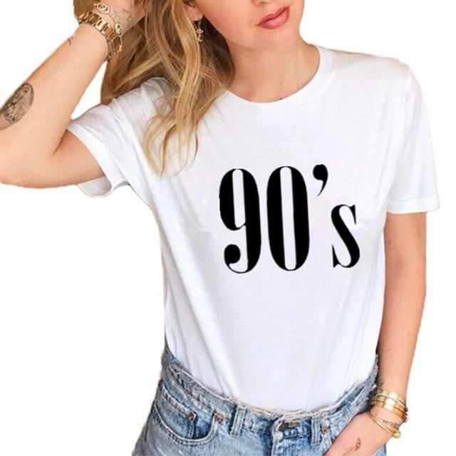 Friends Printing T Shirt Summer Women Short Sleeve Leisure Top Tee Casual Ladies Female T Shirts Plus Size Woman Clothing