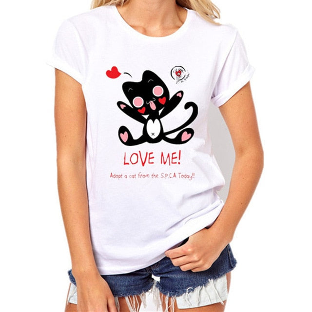 Friends Printing T Shirt Summer Women Short Sleeve Leisure Top Tee Casual Ladies Female T Shirts Plus Size Woman Clothing