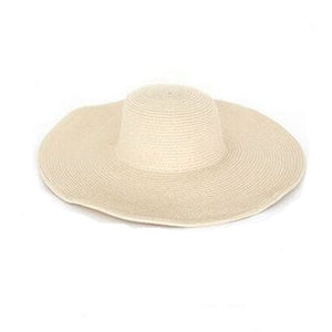2015 Fashion Seaside Sun Visor Hat Female Summer Sun Hats For Women large Brimmed Straw Sun Hat Folding Beach Girls Wholesale