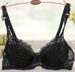 Women Sexy Push Up Bra Underwire Full Lace Brassiere Underwear Bras Bralette Lingerie Intimates 32/34/36/38/40