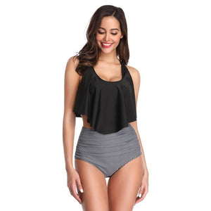New women's swimwear sexy Print Bikini high waist underwear swimwear suit beach swimwear women