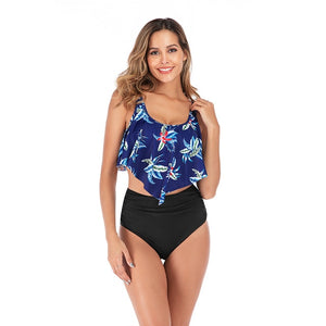 New women's swimwear sexy Print Bikini high waist underwear swimwear suit beach swimwear women