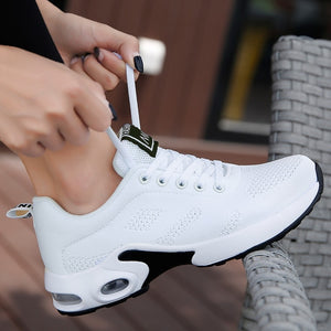 Ladies Trainers Casual Mesh Sneakers Pink Women Flat Shoes Lightweight Soft Sneakers Breathable Footwear Basket Shoes Plus Size