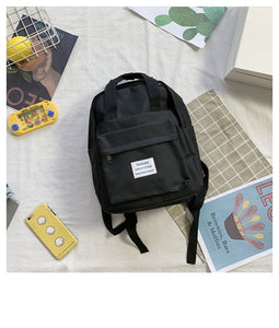 Women Backpack for Teenage Girls 2020 Summer New Fashion Female Casual School Students Shoulder Bags Sweet Travel Backpacks