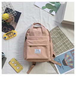Women Backpack for Teenage Girls 2020 Summer New Fashion Female Casual School Students Shoulder Bags Sweet Travel Backpacks