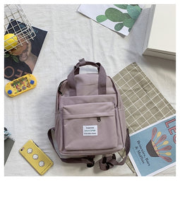 Women Backpack for Teenage Girls 2020 Summer New Fashion Female Casual School Students Shoulder Bags Sweet Travel Backpacks
