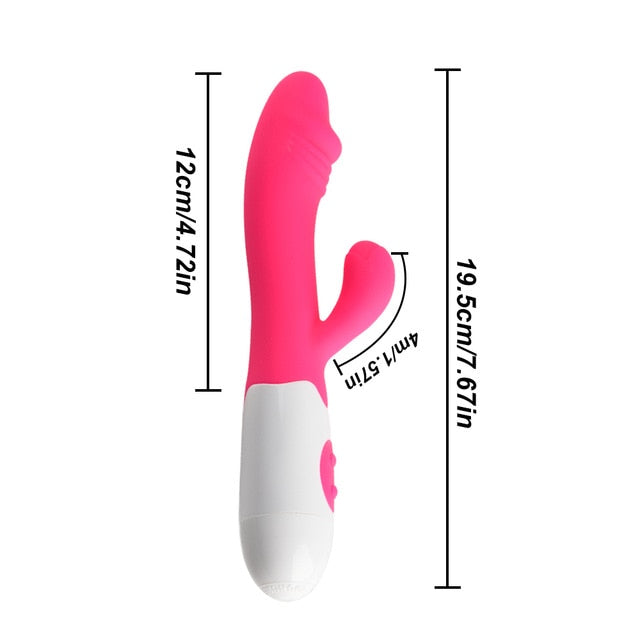 sex toys for woman Vibrator G Spot Dildo Dual Vibration Female Vagina Clitoris Silicone Waterproof  adult sex toys 30 Speed
