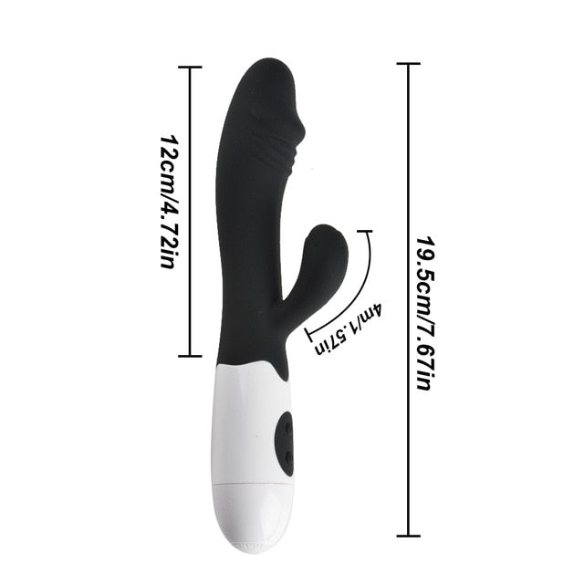 sex toys for woman Vibrator G Spot Dildo Dual Vibration Female Vagina Clitoris Silicone Waterproof  adult sex toys 30 Speed